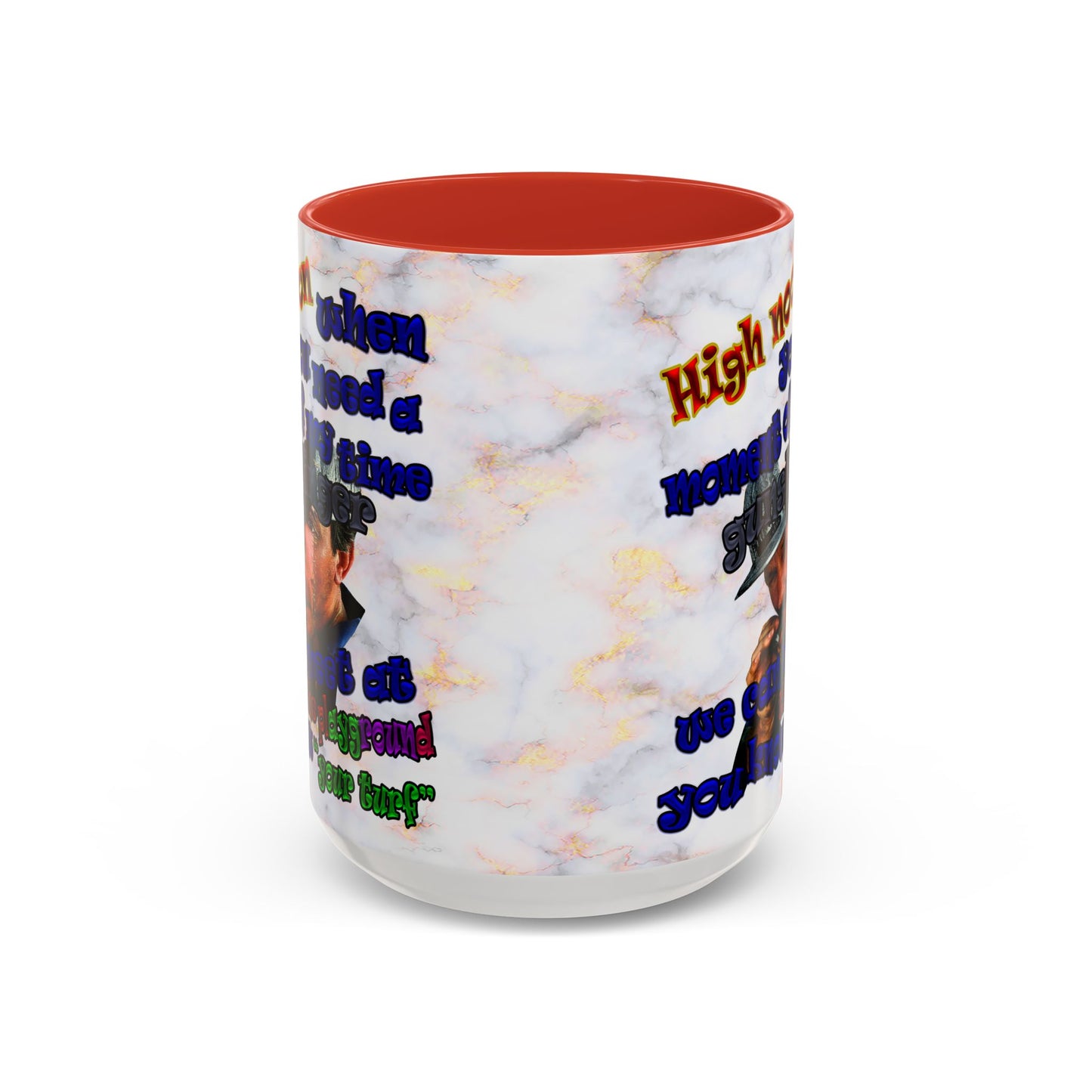 high noon - Accent Mug (white marble)