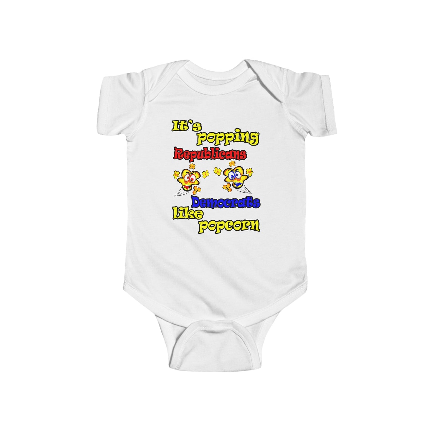 popping like popcorn - Infant Fine Jersey Bodysuit