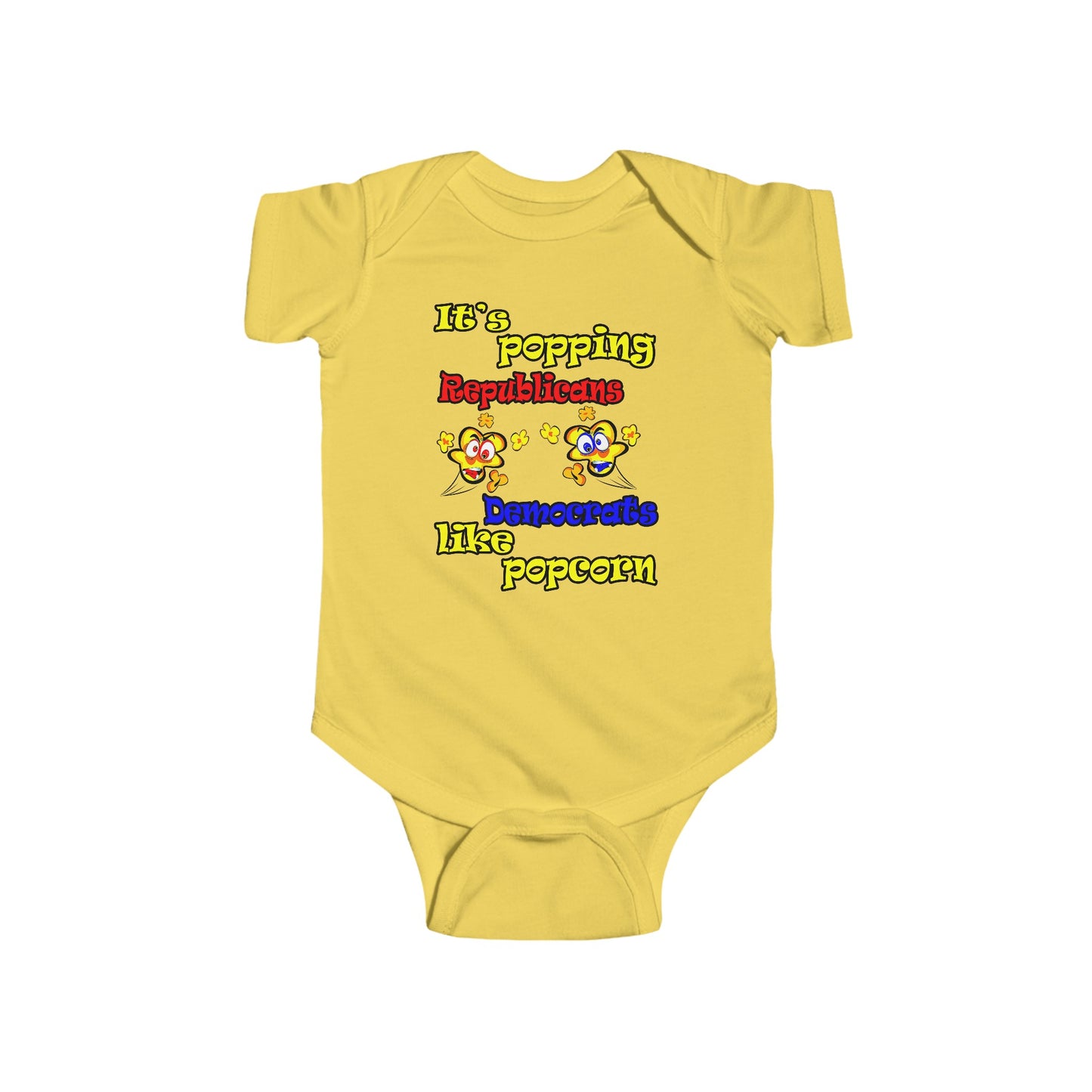 popping like popcorn - Infant Fine Jersey Bodysuit