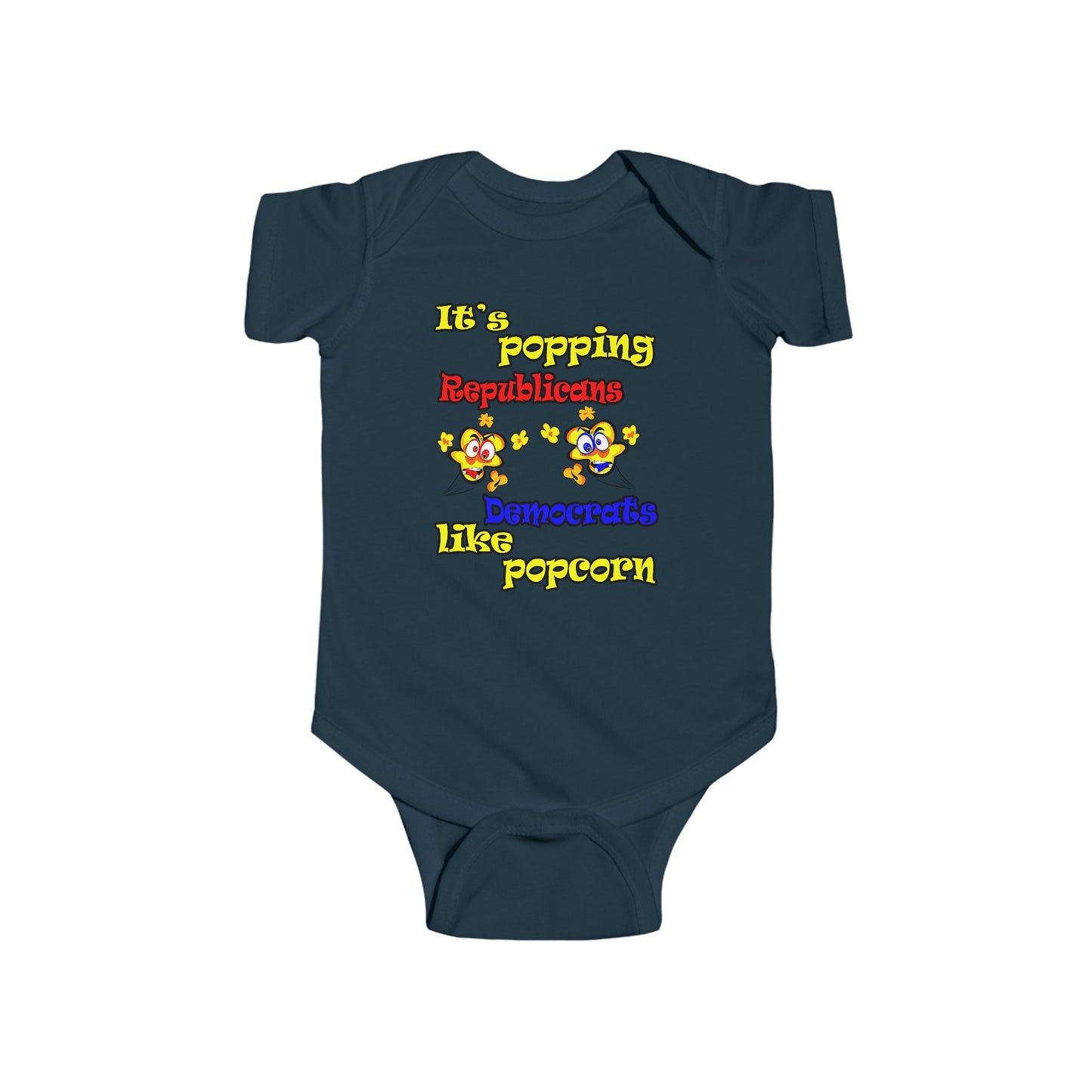 popping like popcorn - Infant Fine Jersey Bodysuit