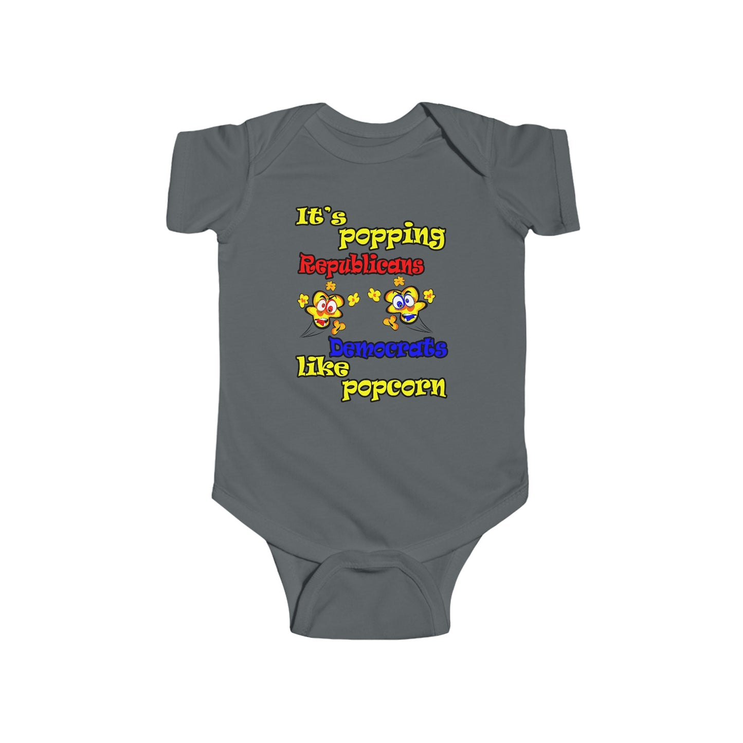 popping like popcorn - Infant Fine Jersey Bodysuit