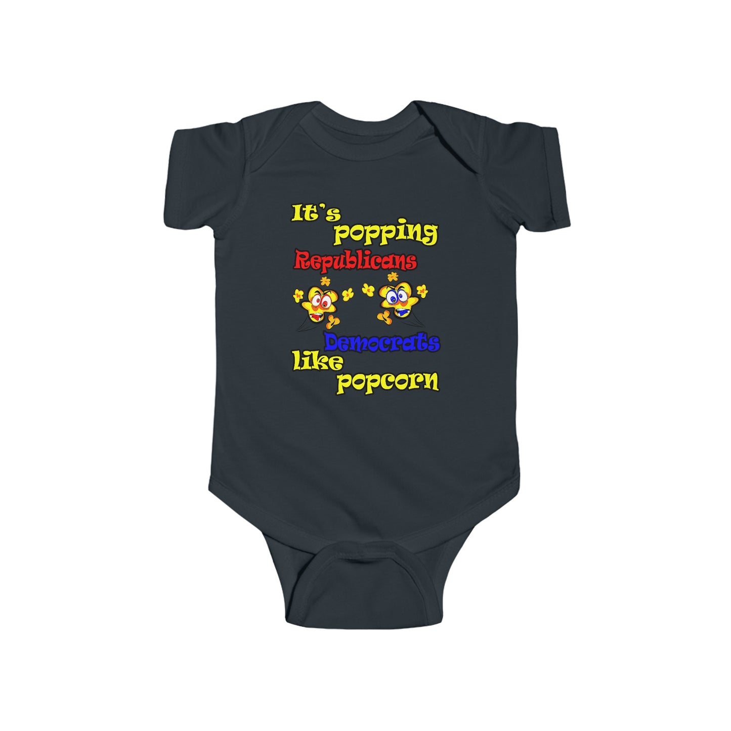 popping like popcorn - Infant Fine Jersey Bodysuit