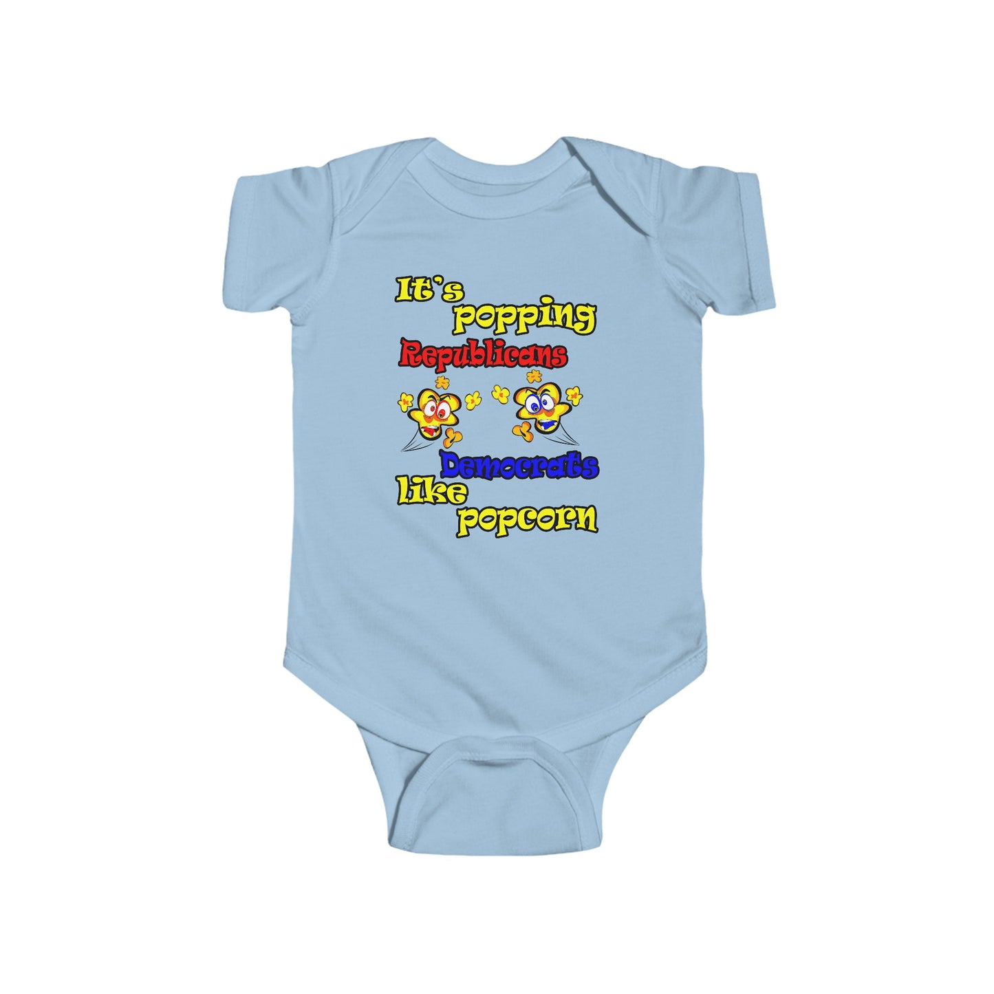 popping like popcorn - Infant Fine Jersey Bodysuit