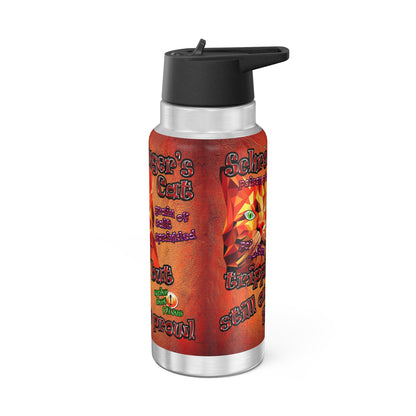 schrodinger's cat - Gator Tumbler, 32oz  (burnt orange)