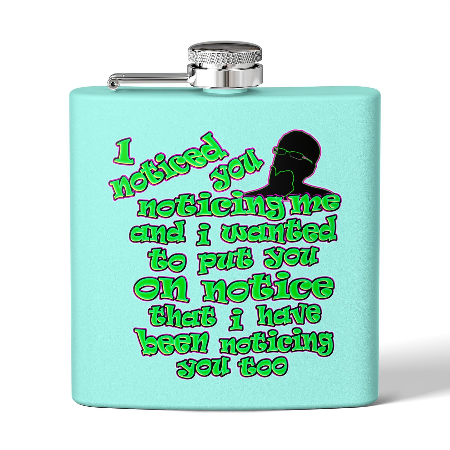 noticed you noticing - Stainless Steel Flask