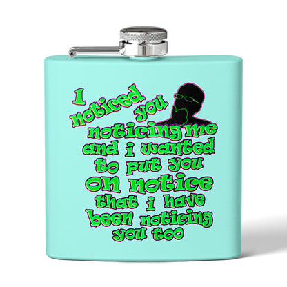 noticed you noticing - Stainless Steel Flask