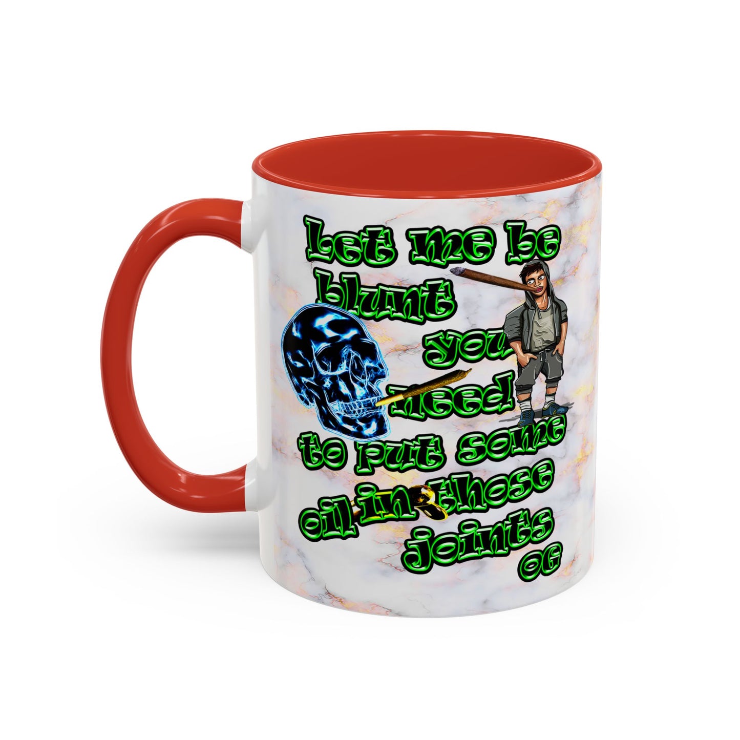 og - Accent Mug (white marble)