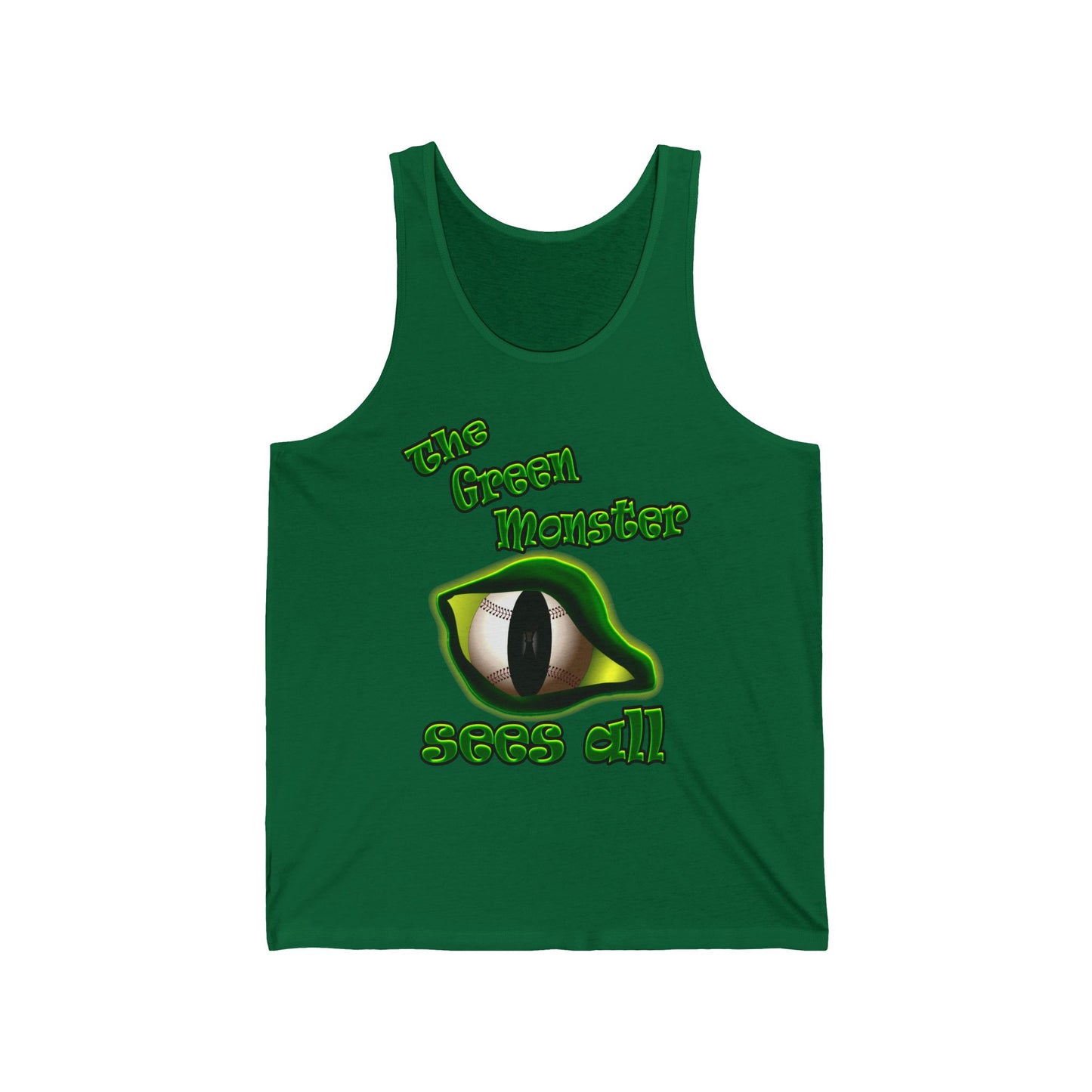 green monster - Unisex Jersey Tank