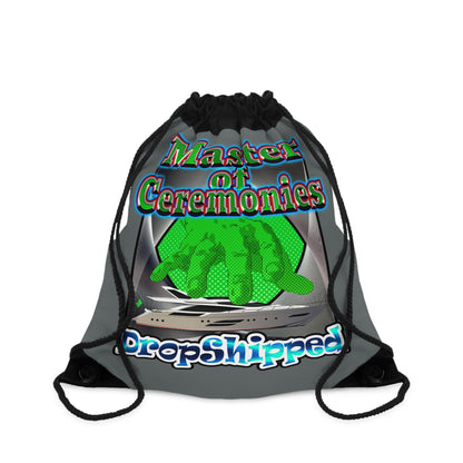 logo - Drawstring Bag (dark grey)