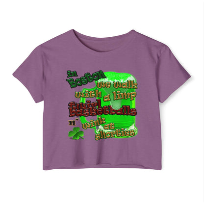 celtics logo - Women's Festival Crop Top