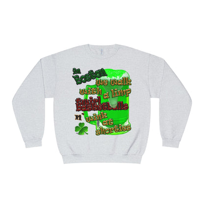 celtics logo - Unisex NuBlend® Crewneck Sweatshirt