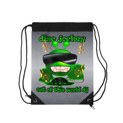 disc jockey - Drawstring Bag (brushed nickel)