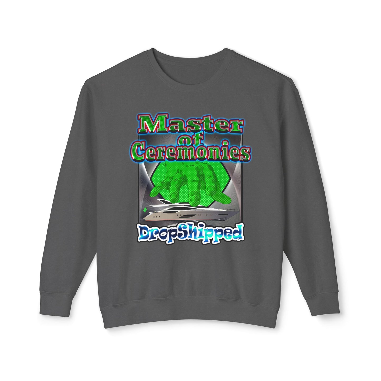 logo - Unisex Lightweight Crewneck Sweatshirt