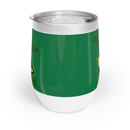 green monster - Chill Wine Tumbler (dark green)