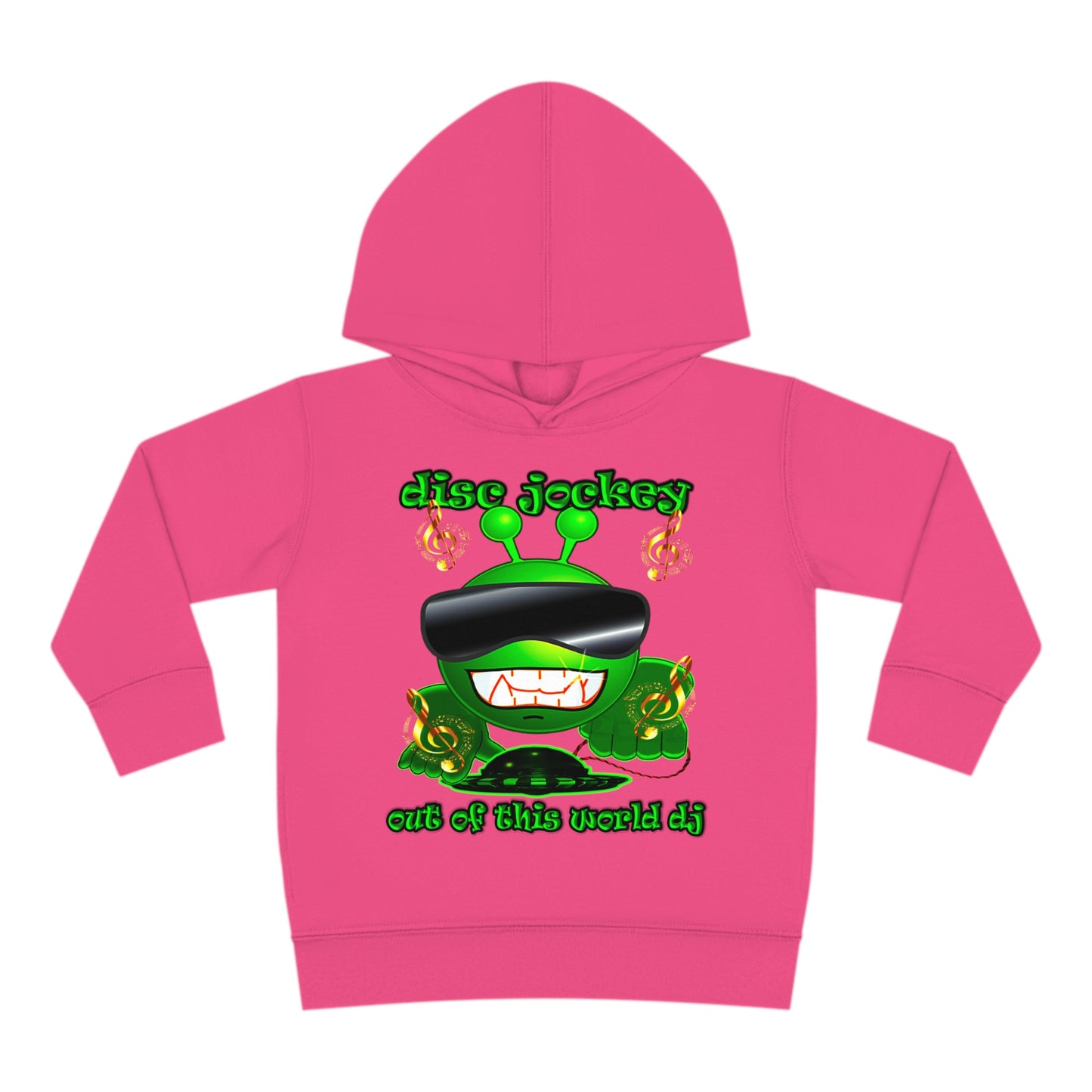disc jockey - Toddler Pullover Fleece Hoodie
