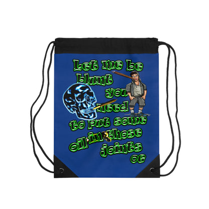 og - Drawstring Bag (dark blue)