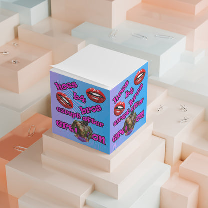 hoes b4 bros - note cube (light blue-purple wave)