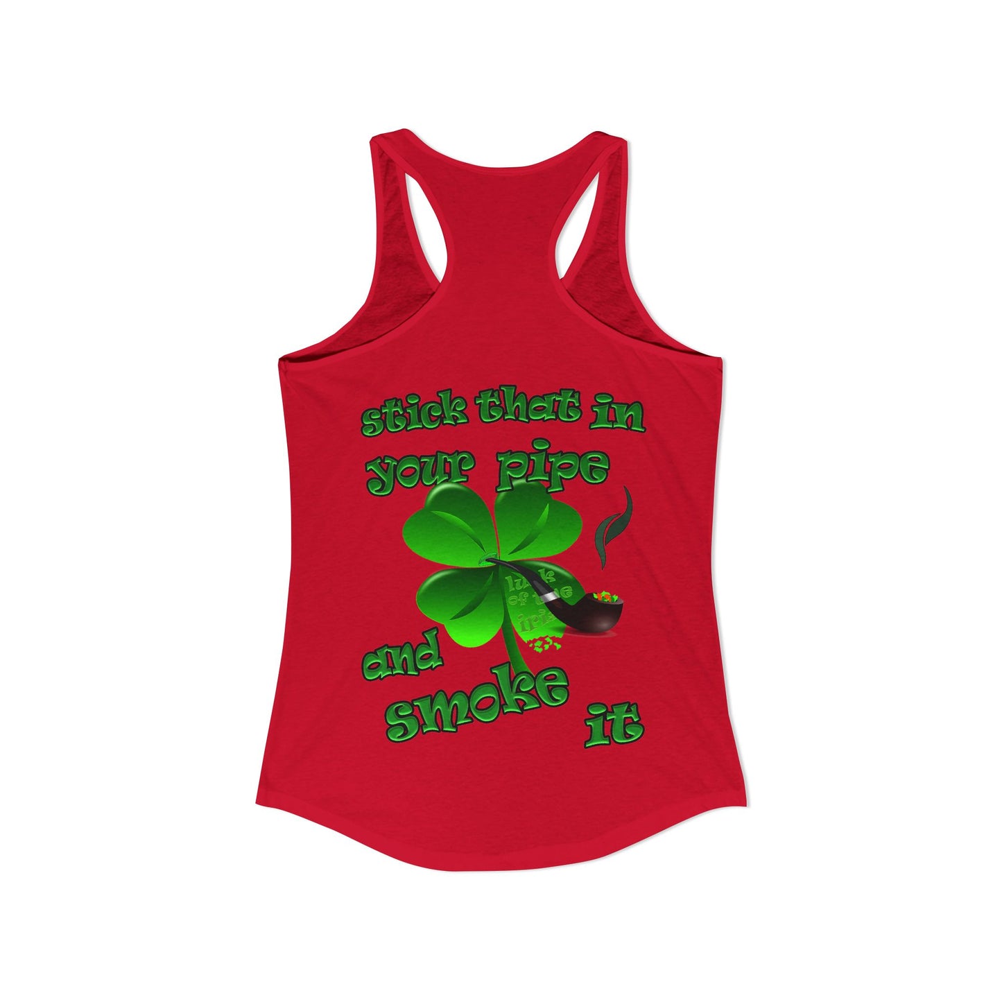 celtics logo - Women's Ideal Racerback Tank