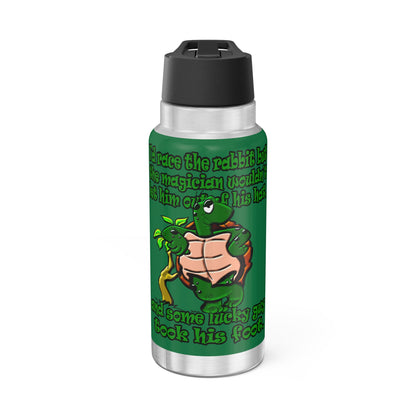 turtle race - Gator Tumbler, 32oz (dark green)