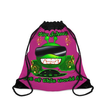 disc jockey - Drawstring Bag (pink)