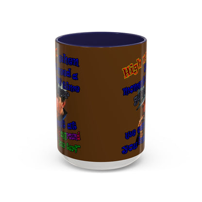 high noon - Accent Mug (brown)