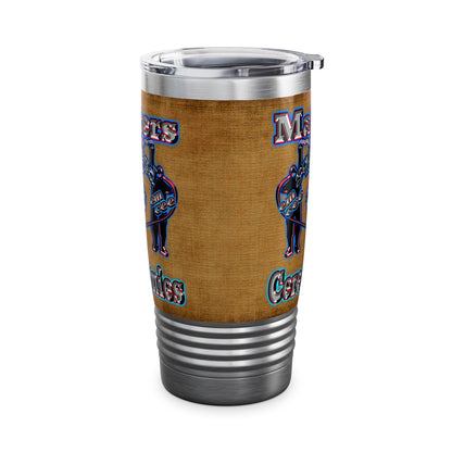 em cee squared - Ringneck Tumbler, 20oz (brown papyrus)