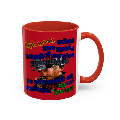 high noon - Accent Mug (dark red)