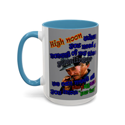high noon - Accent Mug (grey)