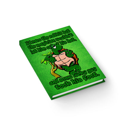 turtle race - journal-blank (green turf)