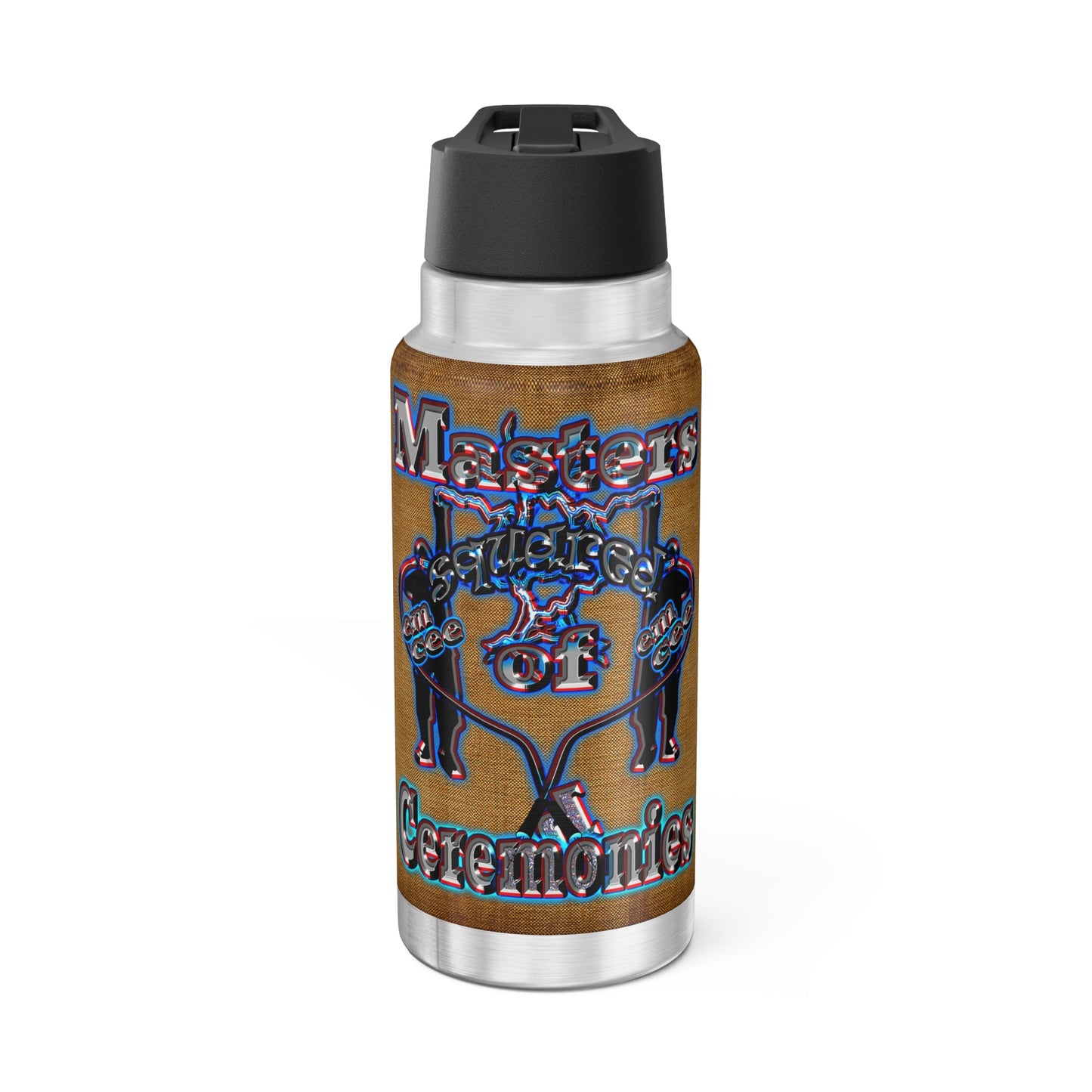 em cee squared - Gator Tumbler, 32oz (brown papyrus)