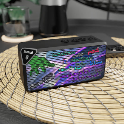 declaration of the independents - Jabba Bluetooth Speaker (grey-pink wave)