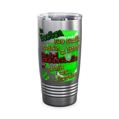 celtics logo - Ringneck Tumbler, 20oz