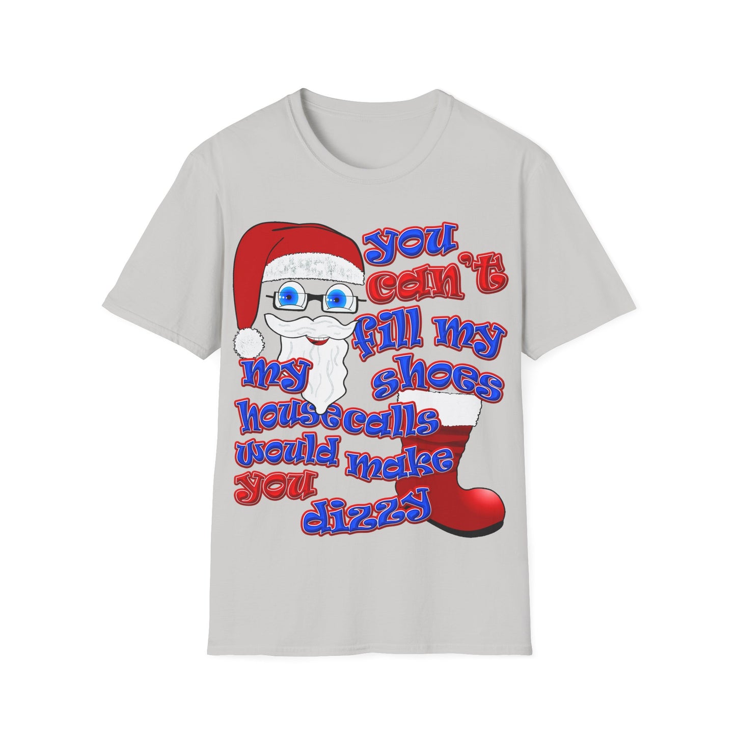 santa's shoes - Unisex Softstyle T-Shirt