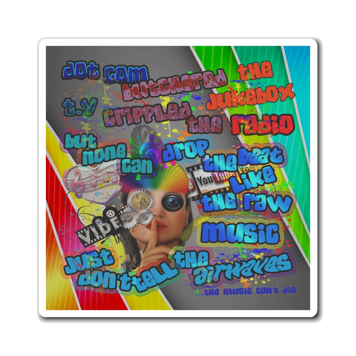 drop the beat - Magnets - (rainbow split)