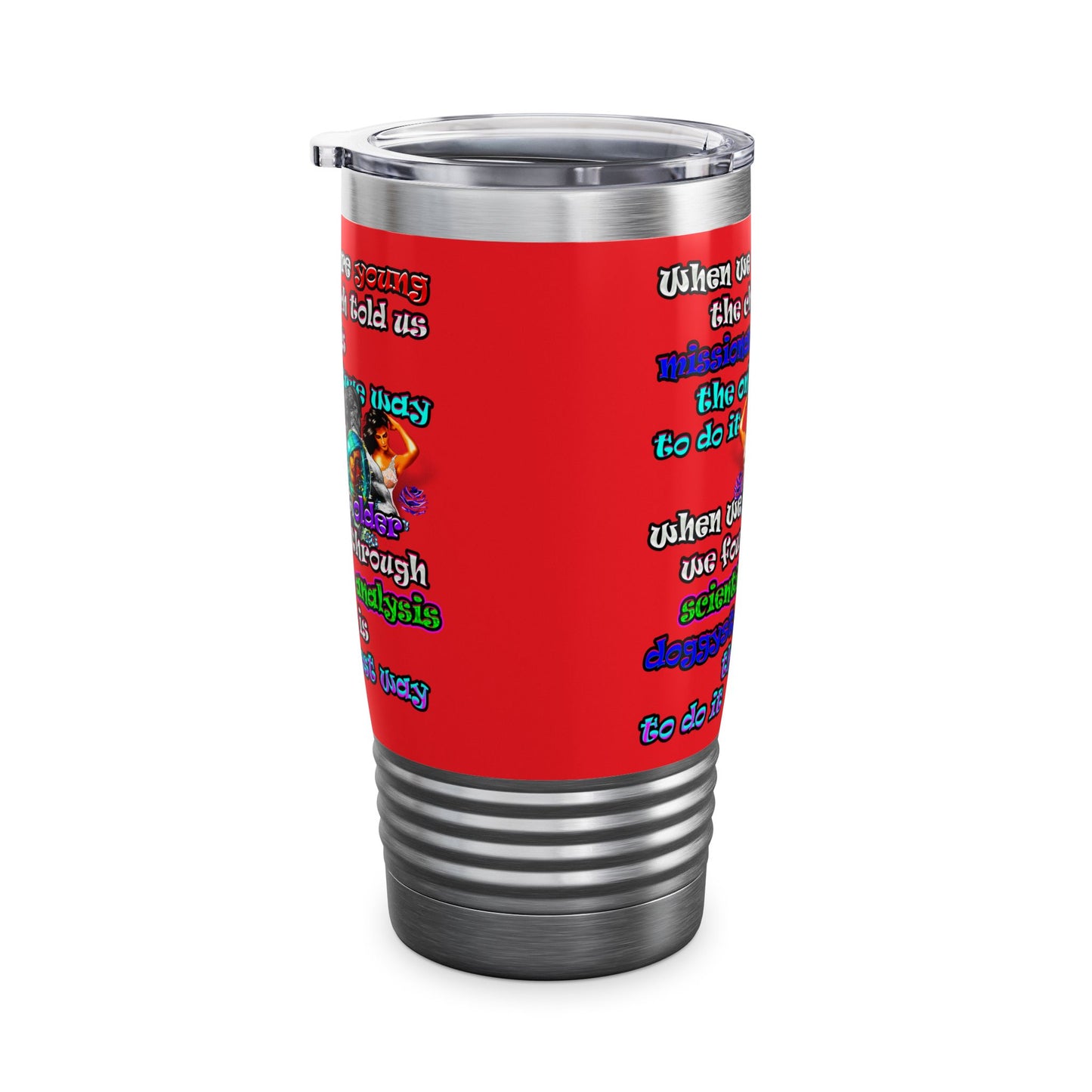 doggystyle - Ringneck Tumbler, 20oz (red)