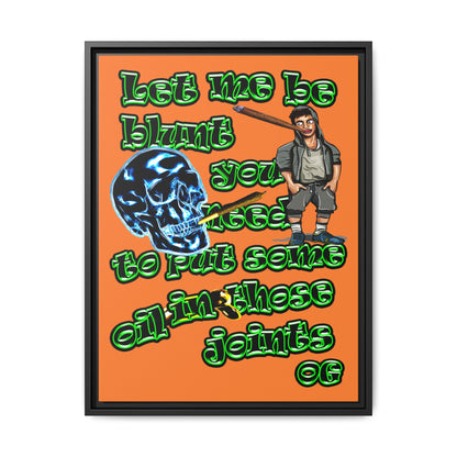 og - framed canvas art (crusta)