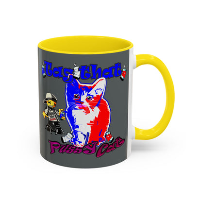 tag that - Accent Mug (dark grey)