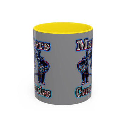 em cee squared - Accent Mug (grey)
