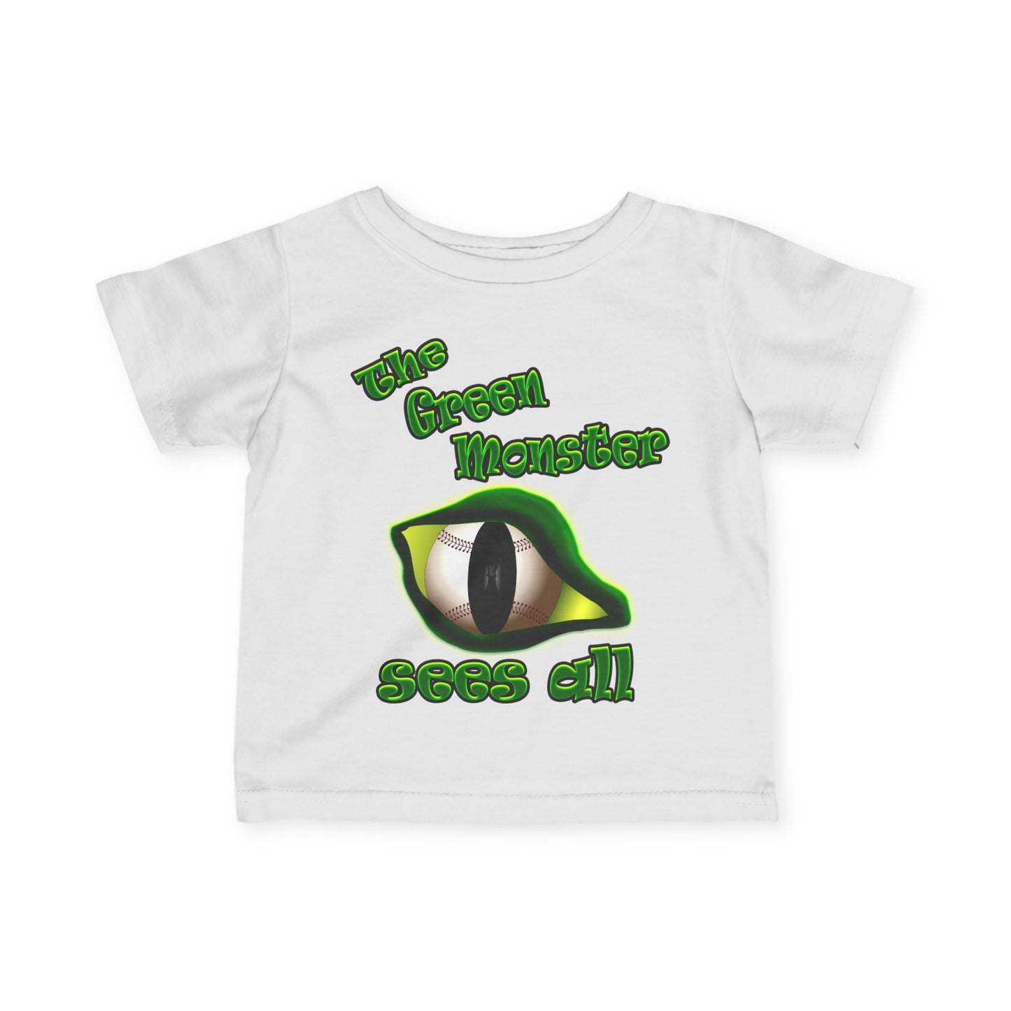 green monster - Infant Fine Jersey Tee