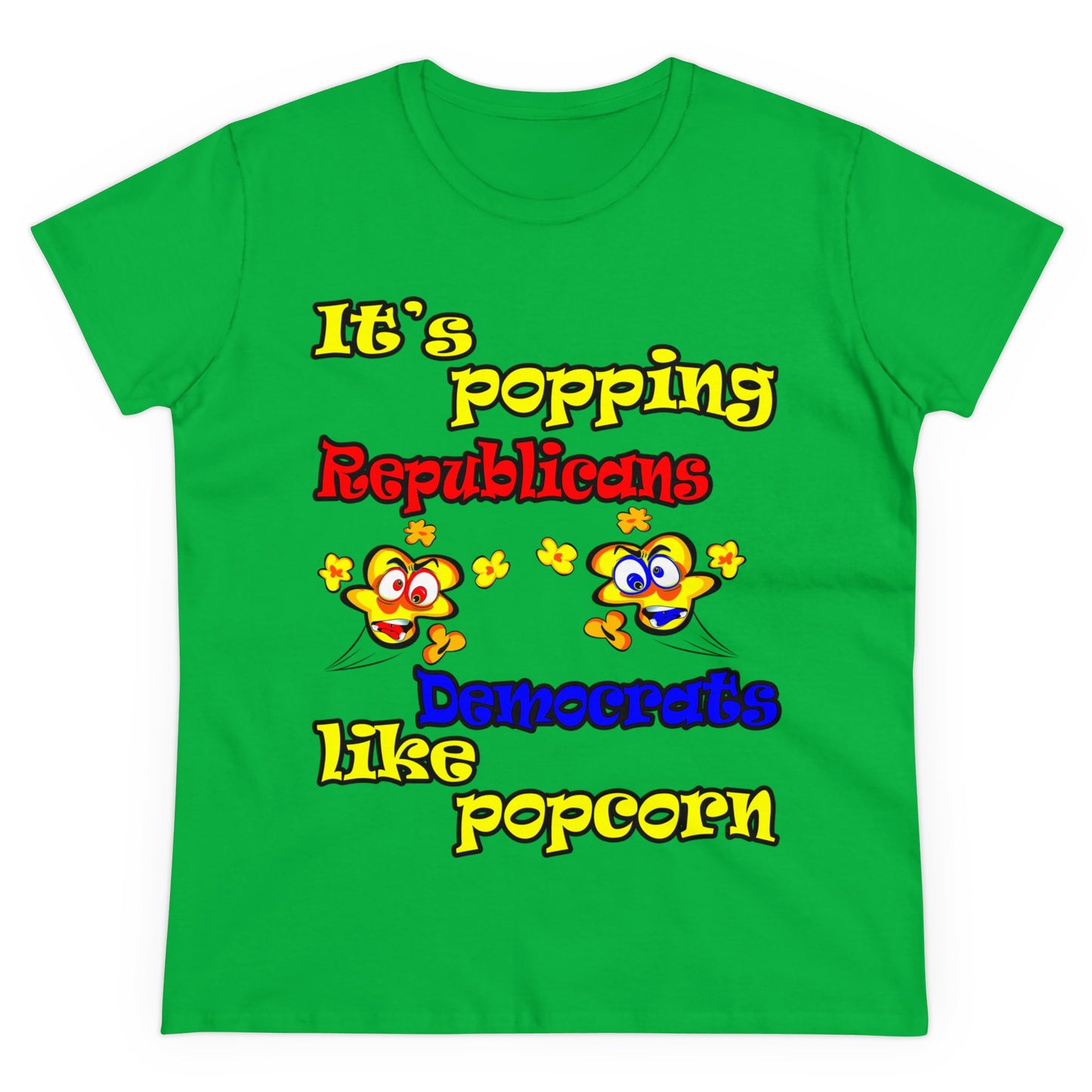 popping like popcorn - Women's Midweight Cotton Tee