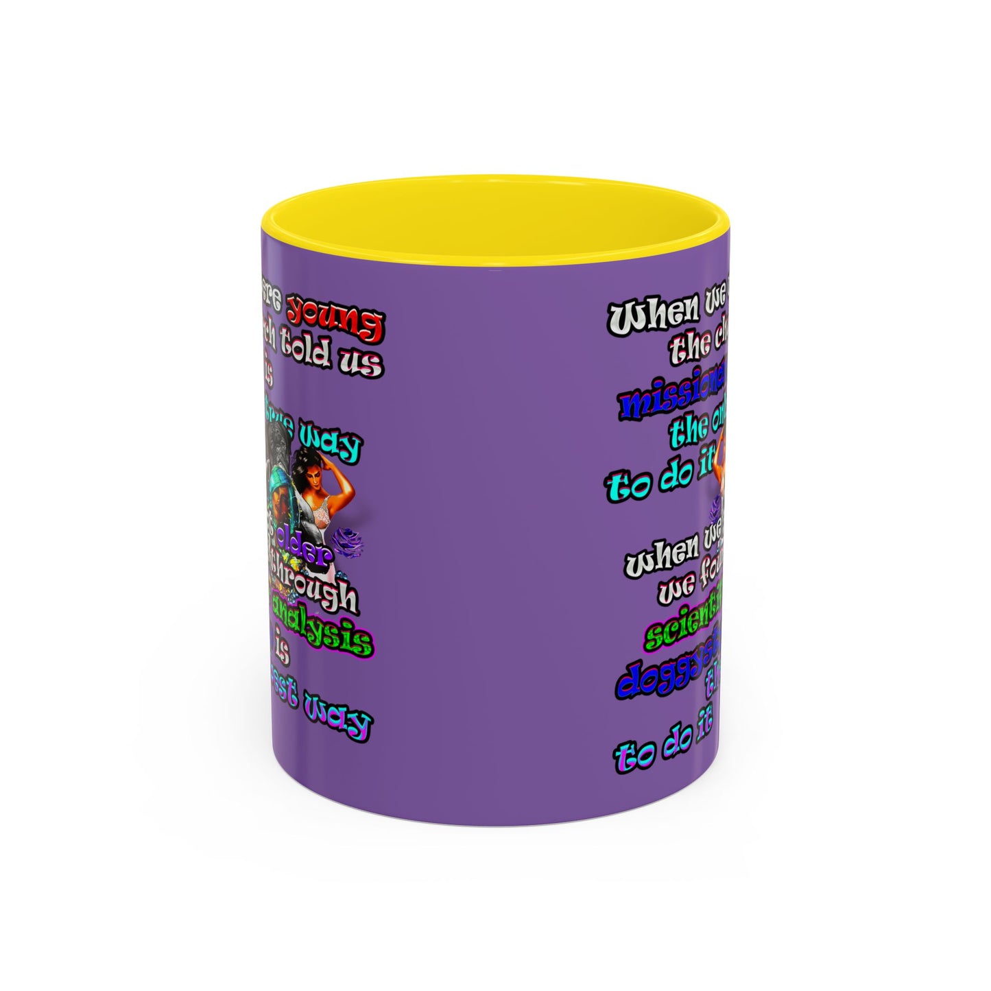 doggystyle - Accent Mug (light purple)