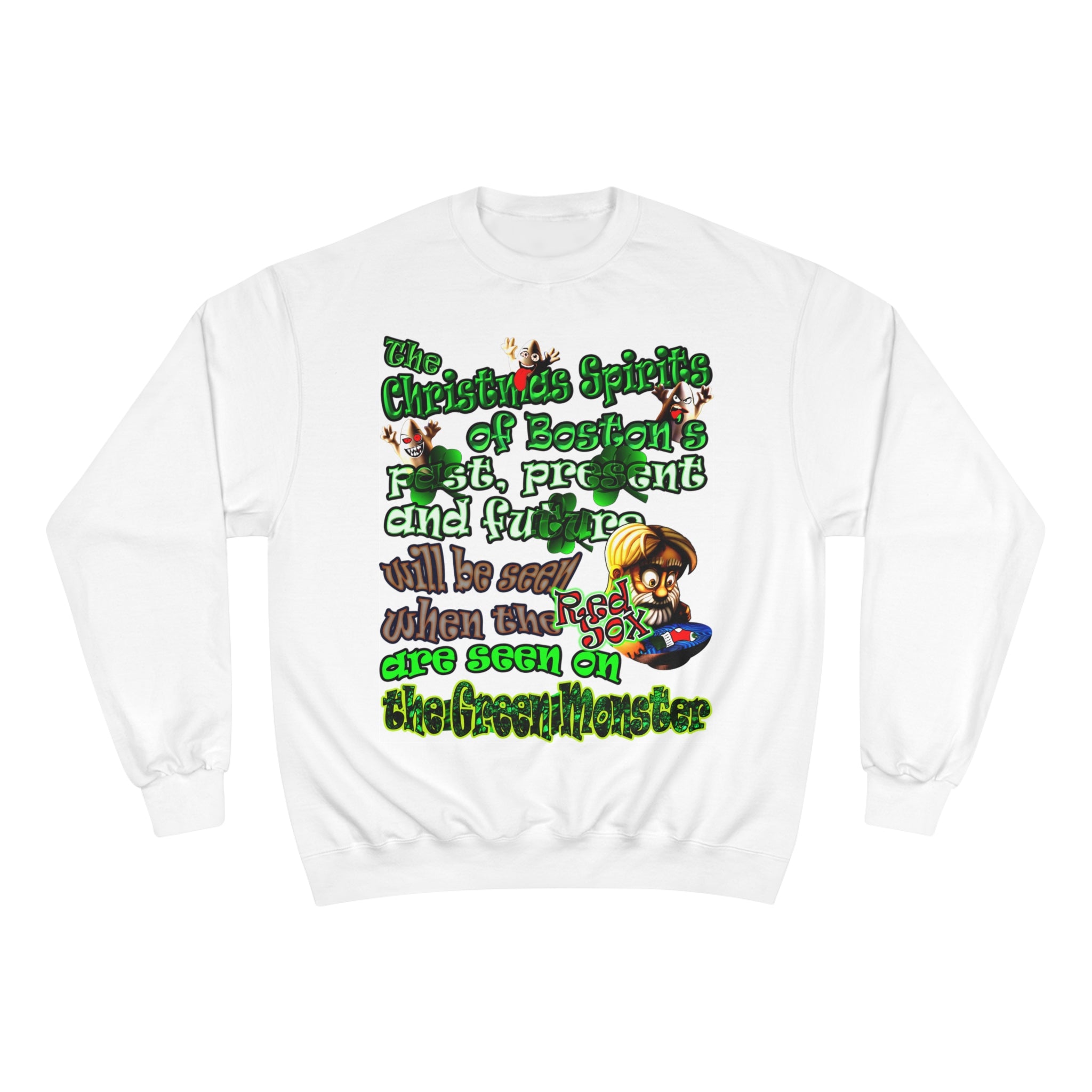 christmas spirits of boston - Champion Sweatshirt