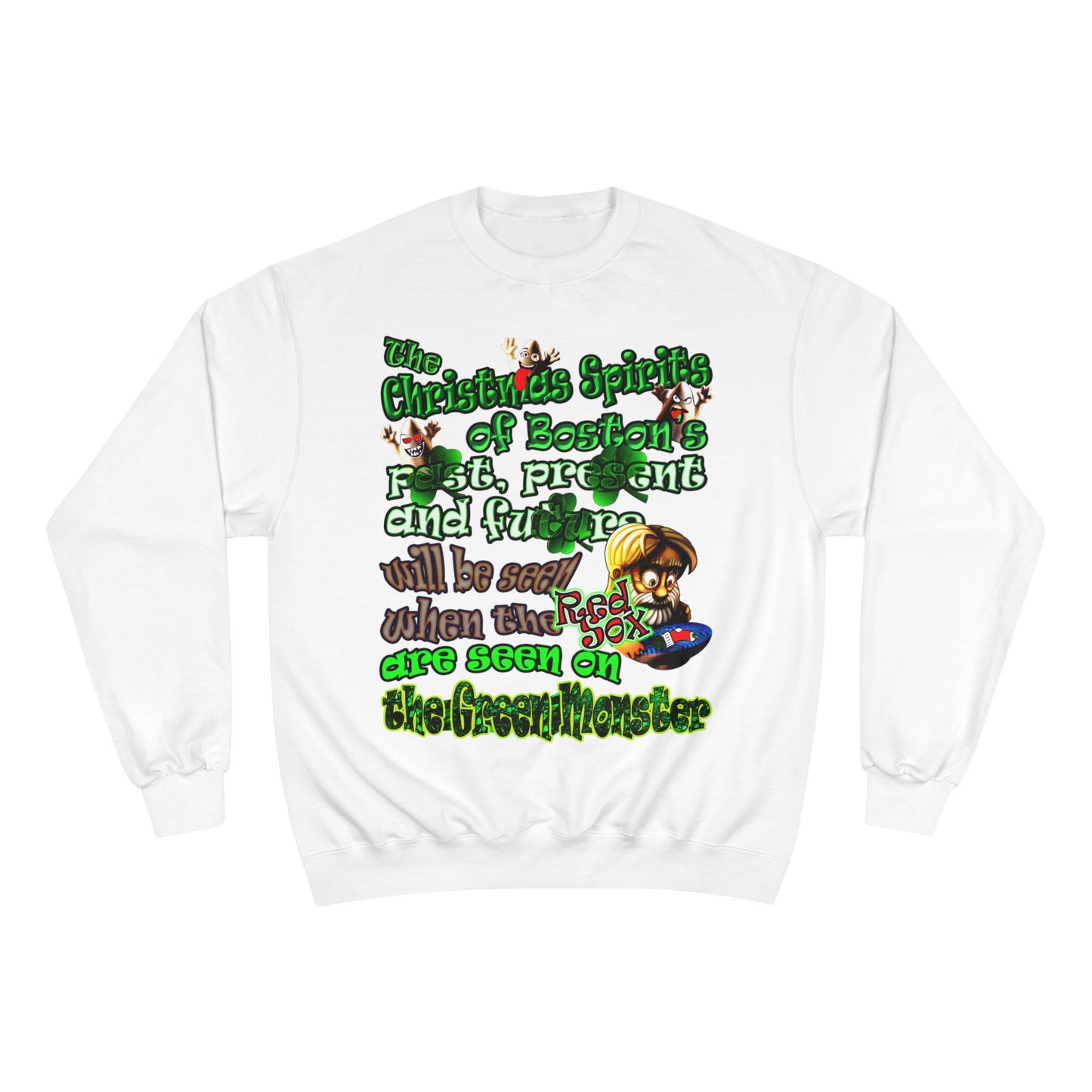 christmas spirits of boston - Champion Sweatshirt