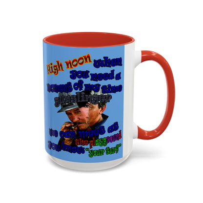 high noon - Accent Mug (light blue)
