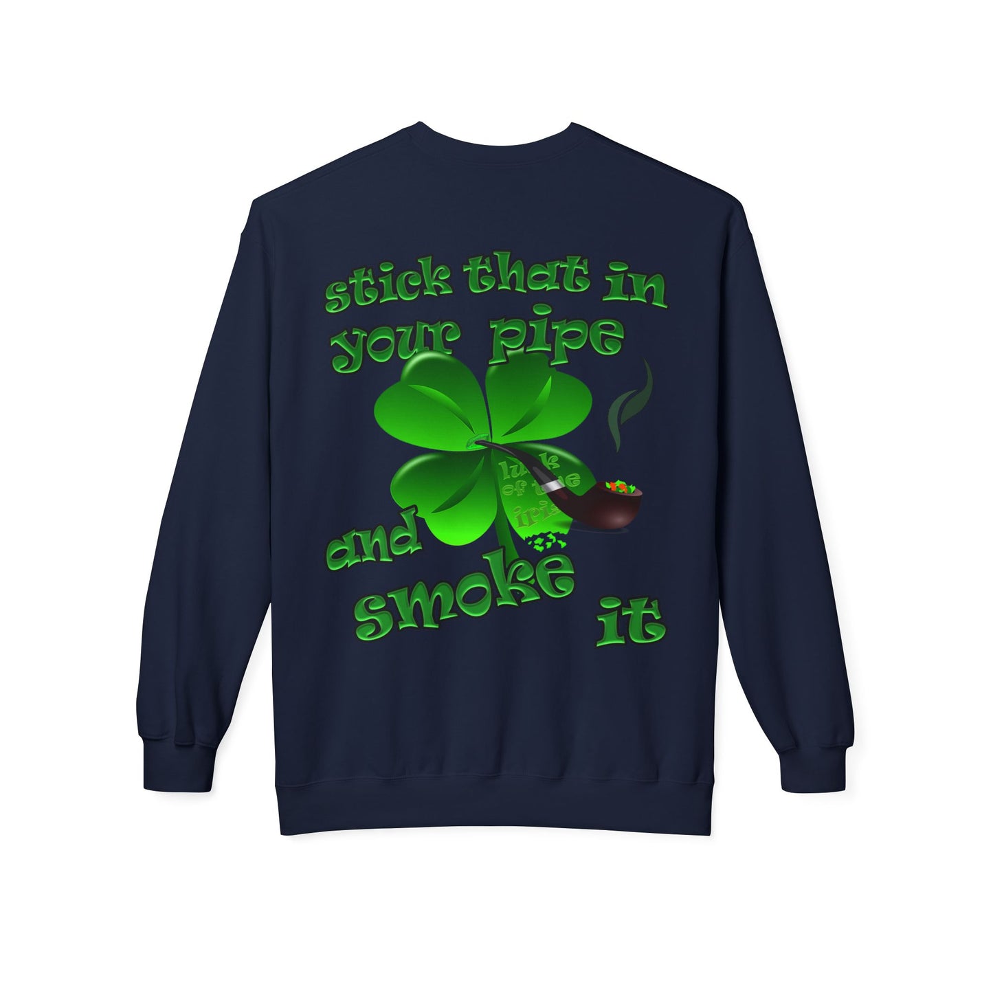 celtics logo - Unisex Midweight Softstyle Fleece Crewneck Sweatshirt