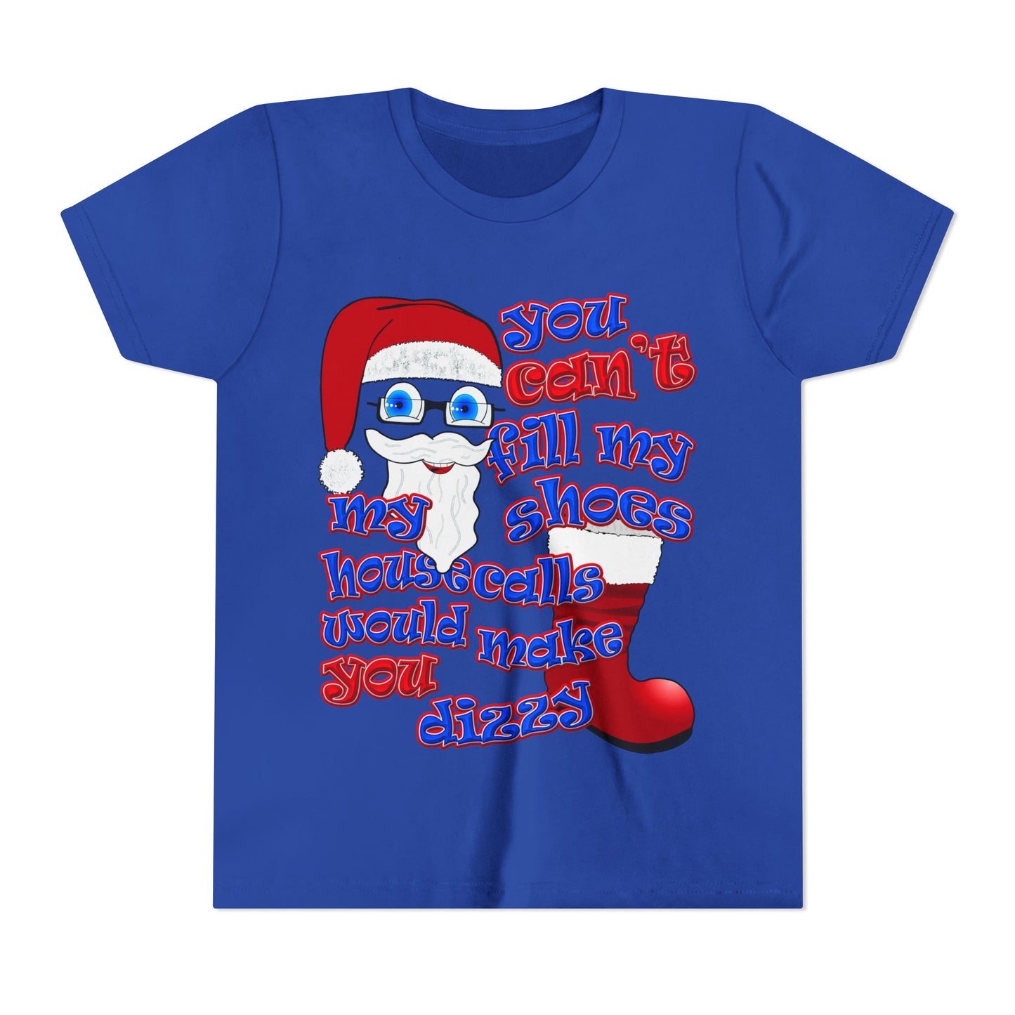 santa's shoes - Youth Short Sleeve Tee