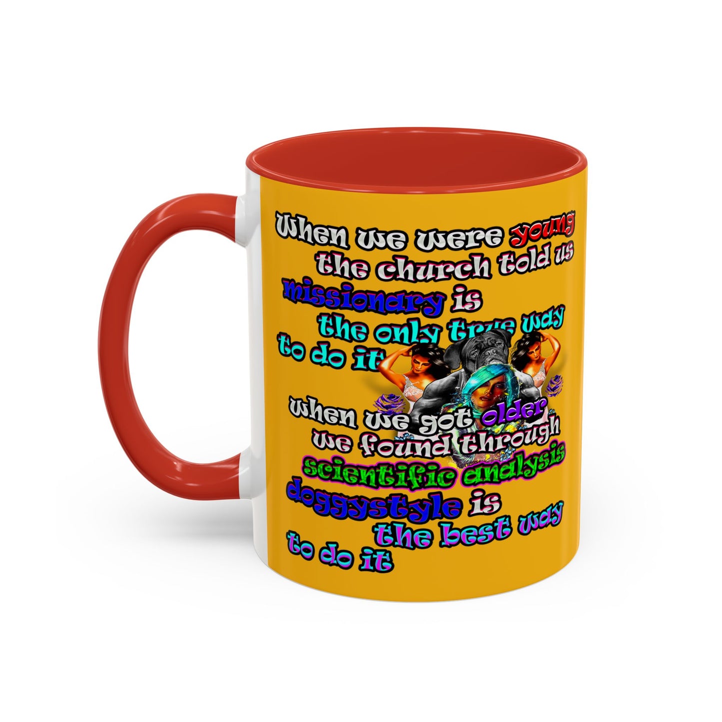 doggystyle - Accent Mug (yellow)