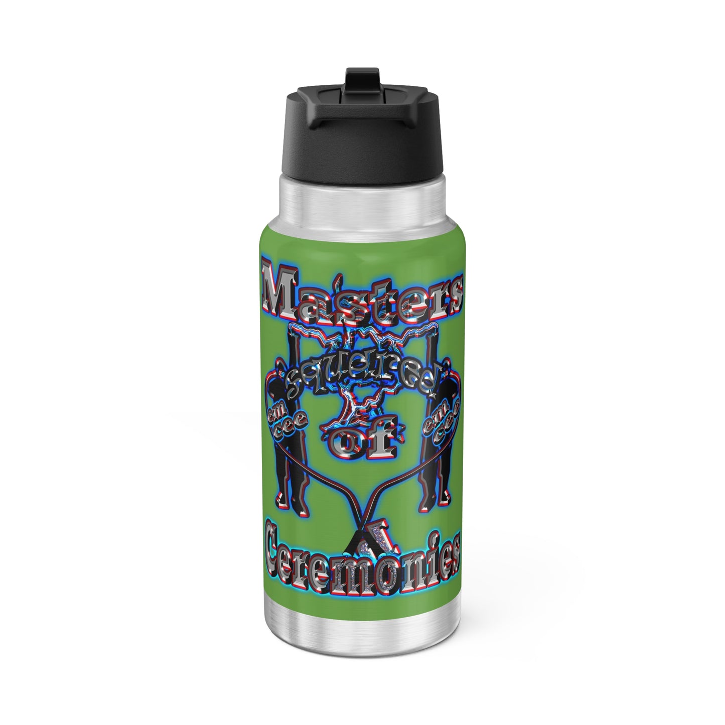 em cee squared - Gator Tumbler, 32oz (green)
