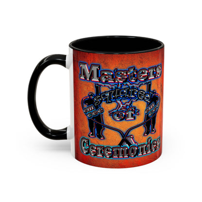 em cee squared - Accent Mug (burnt orange)