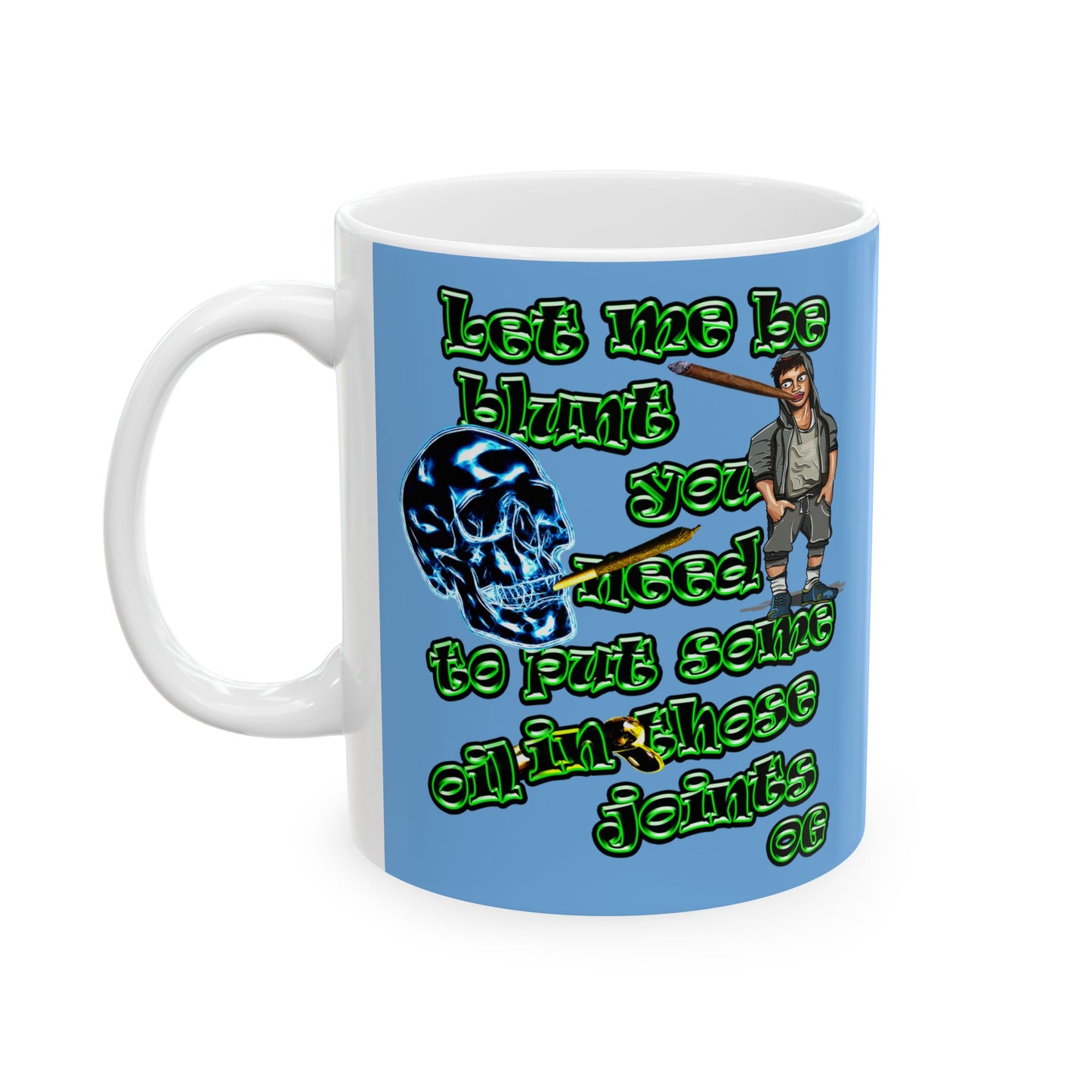 og - White Mug (light blue)
